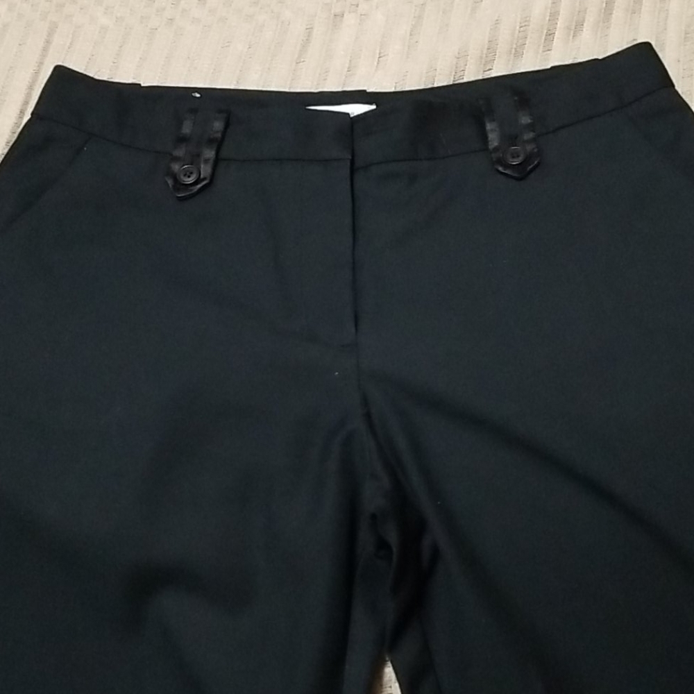 ISSAC Mizrahi Women's Black Suit Jacket 10 Pants 8 - Picture 3 of 8